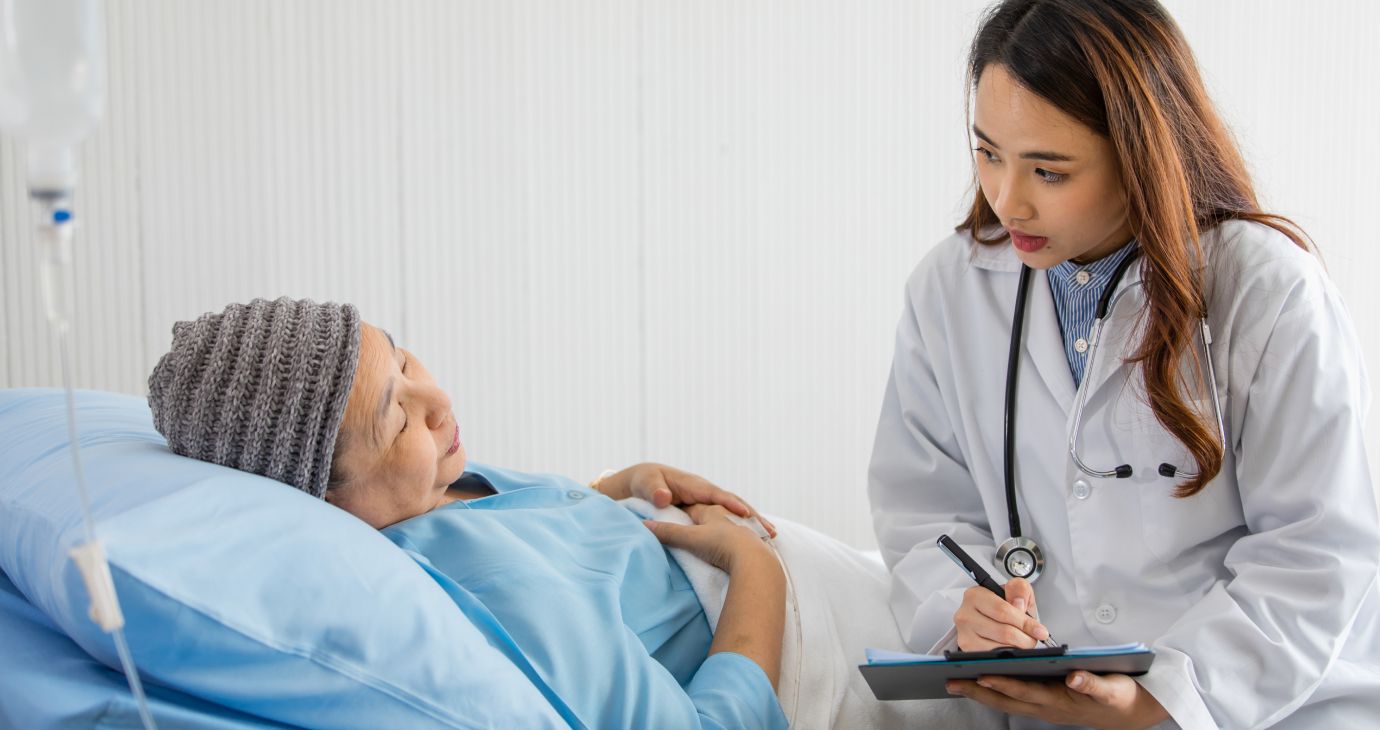 Good bedside manner from healthcare professionals positively affects patient's health.